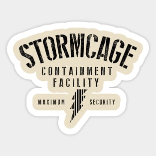 Stormcage Containment Facility Sticker